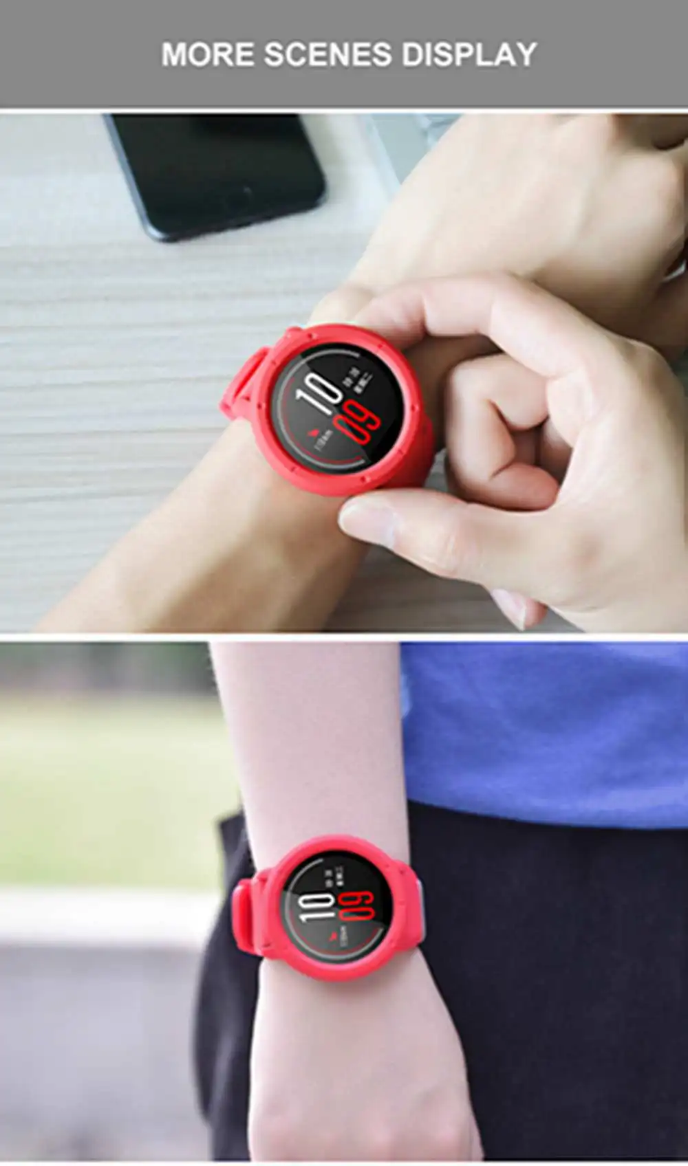 Чехлы для часов для Xiaomi Huami Amazfit Pace Smartwatch PC защитный чехол Чехол бампер Pace 2 спортивные умные часы аксессуары