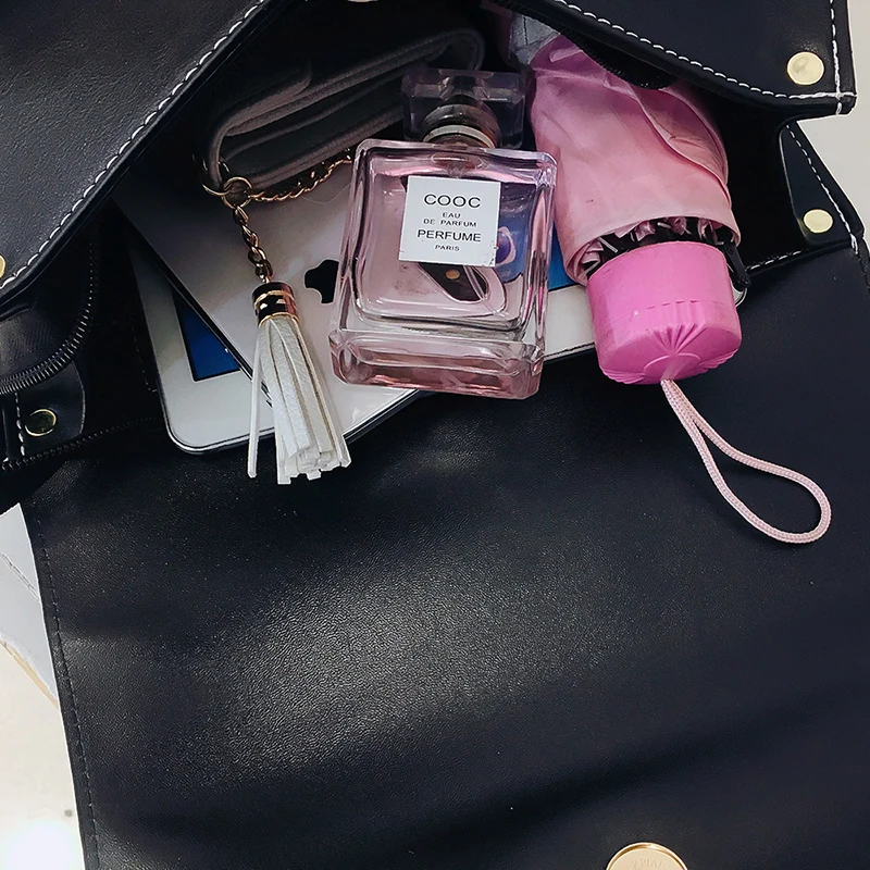  Two sets 2018 Fashion Women Backpack High Quality pu Leather Backpacks Teenage Girls Female School  - 32905955793