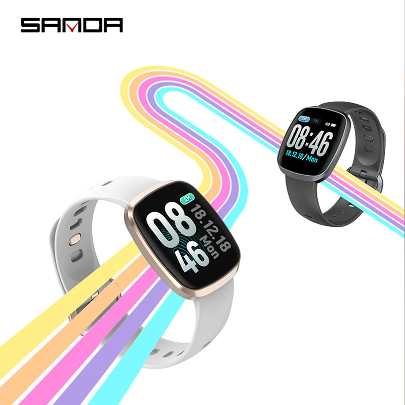 SANDA GT103 Fashion Men Smart Blood Pressure Sport Wristwatch Heart Rate Monitor Watch IP67 Waterproof Digital Clock Wristwatch SANDA GT103 Fashion Men Smart Blood Pressure Sport Wristwatch Heart Rate Monitor Watch IP67 Waterproof Digital Clock Wristwatch