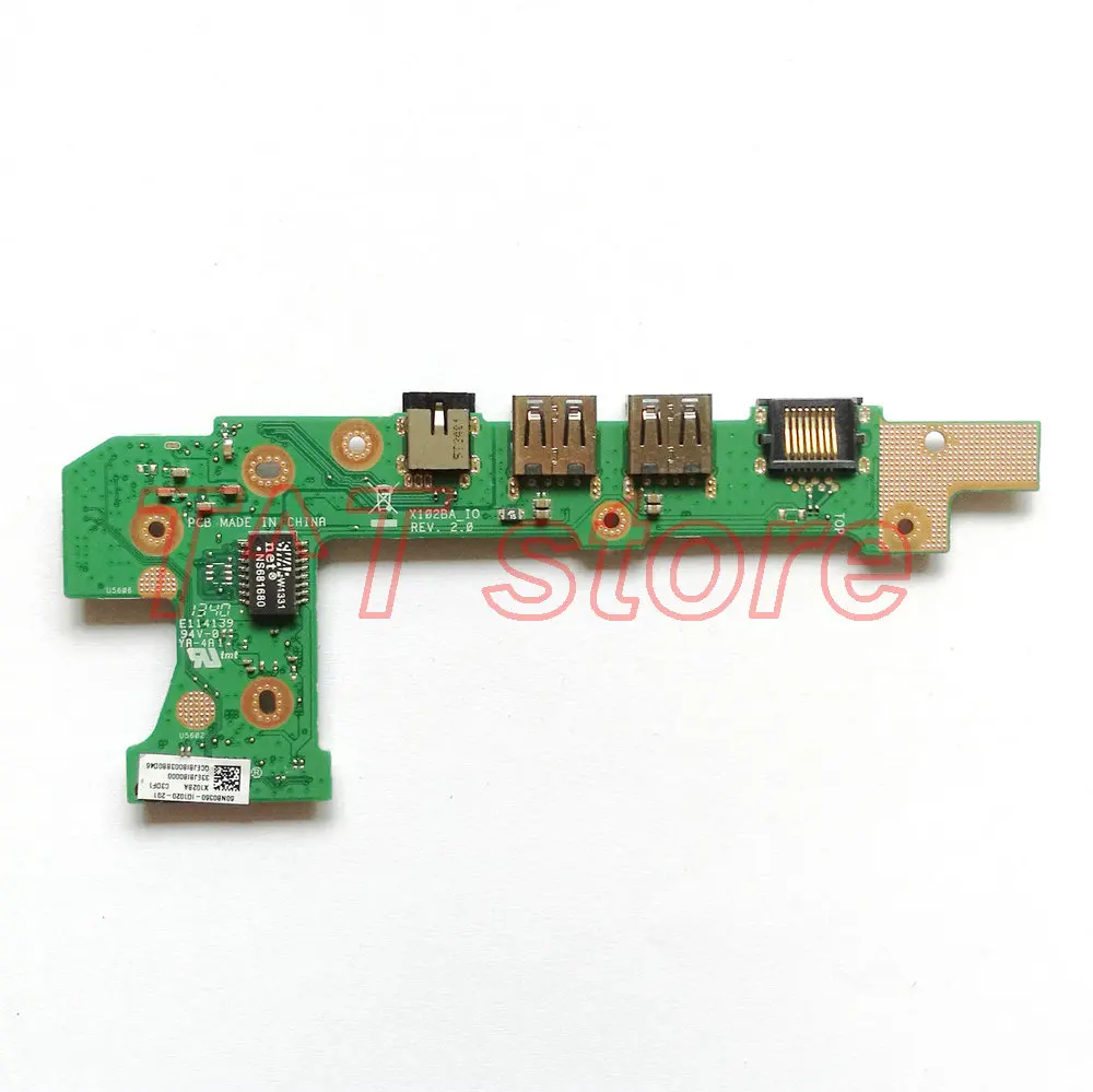 Новинка оригинальная плата кнопки питания для ASUS X102B X102BA USB Audio LAN X102BA_IO бесплатная