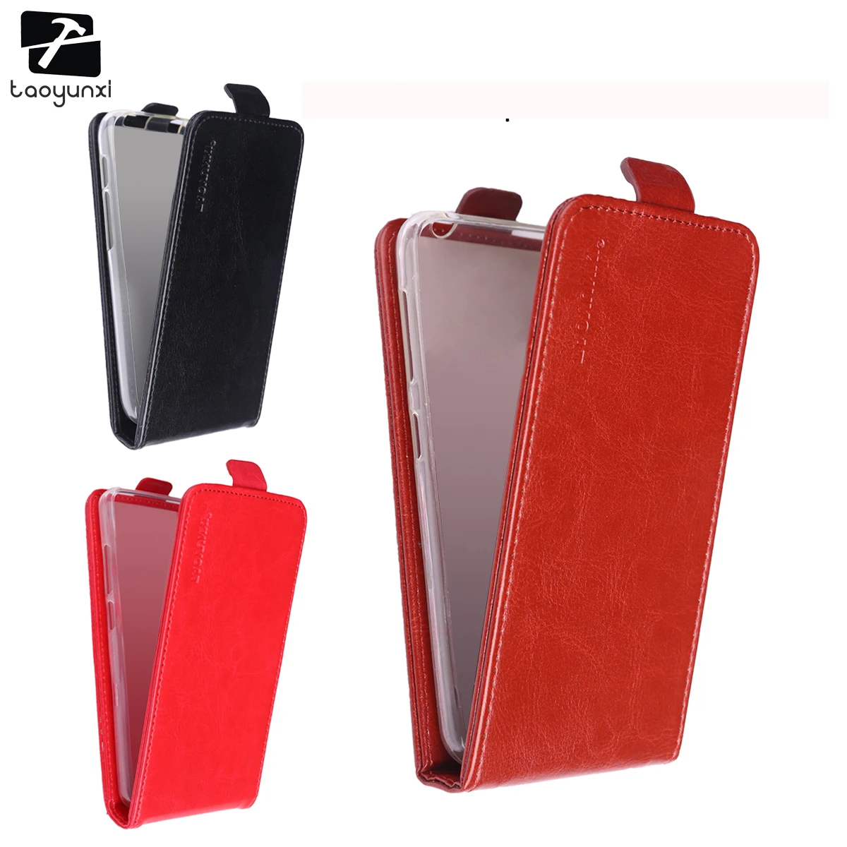

TAOYUNXI PU Leather Flip TPU Cases For Doogee Homtom HT3 HT7 Homtom HT3 PRO HT17 HT16 Covers Case Holster bags shell