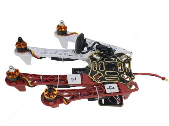 Flugzeug RC Quadrocopter Hubschrauber RTF F450-V2 Rahmen GPS APM2.8 AT10 TX/RX Batterie F02192-S