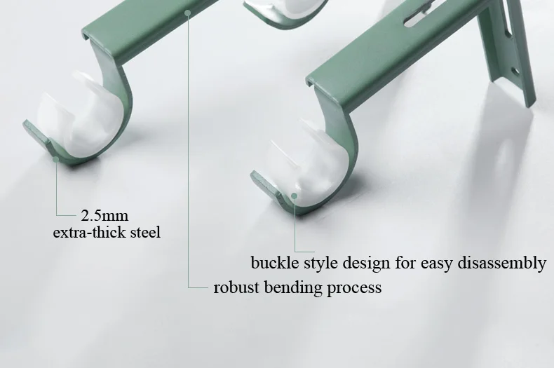 Дизайн экстра-толстый алюминиевый сплав карнизы для штор аксессуары модные цвета макарун серия одиночные двойные карнизы для штор