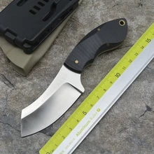 XS сделано BK носорог маленький фиксированный 9Cr18MoV лезвие KYDEX оболочка охотничий прямой кемпинг выживания Открытый EDC инструмент кухонный нож