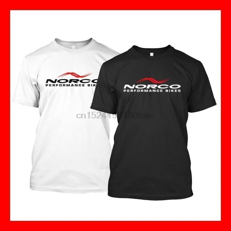 

Norco Performance Bikes Men Funny Black White T-shirt Shirt S M L XL 2XL 3XL NP