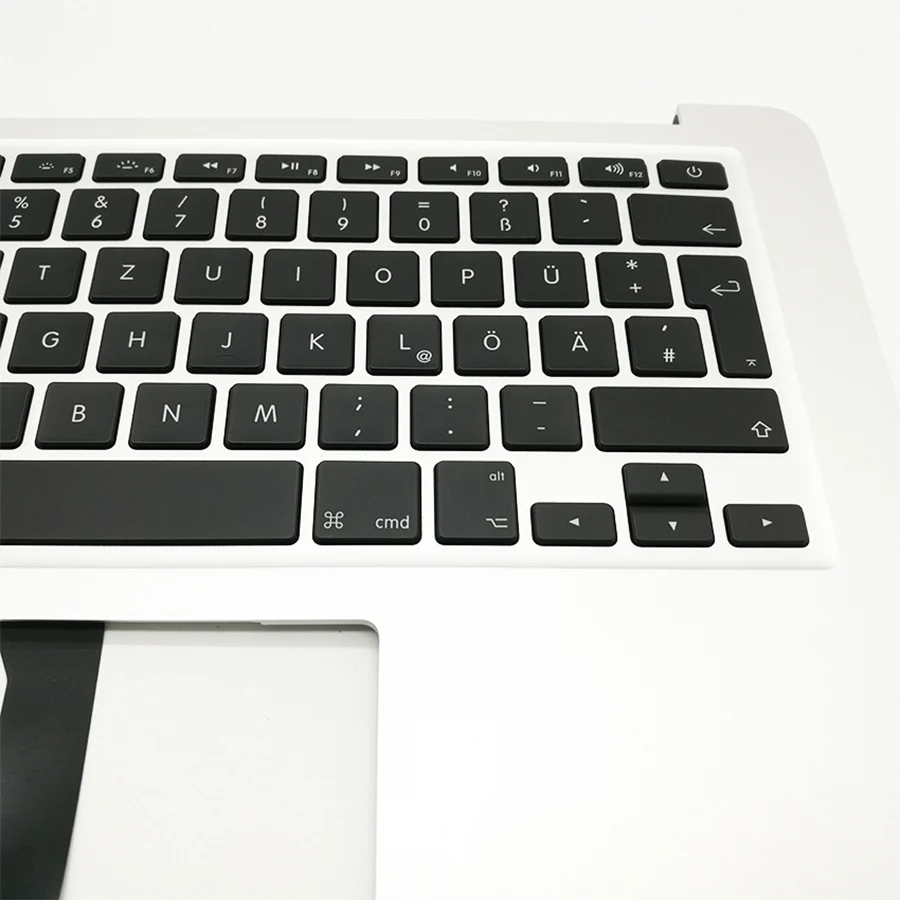 Топ чехол Подставка для рук немецкая клавиатура для MacBook Air 1" Немецкий y Топ чехол клавиатура A1466 2013- лет