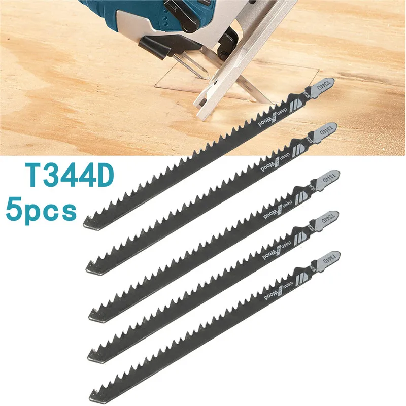 5X 152mm T344D Jig Saw Blades Wood Metal Fast Cuttings Reciprocating Saw Blade R