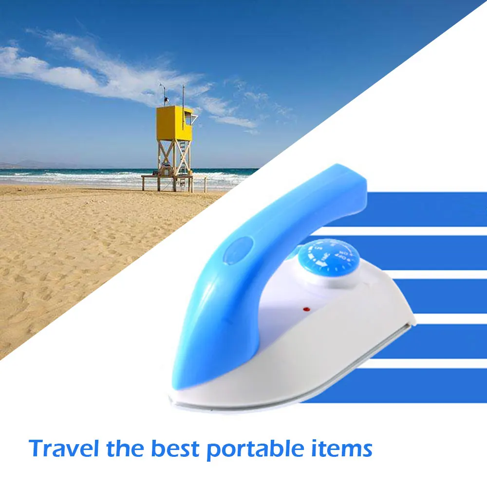 

Ironing Machine Temperature Control Electric Iron Outdoor Gadget Household Mini Portable Color Random 50HZ