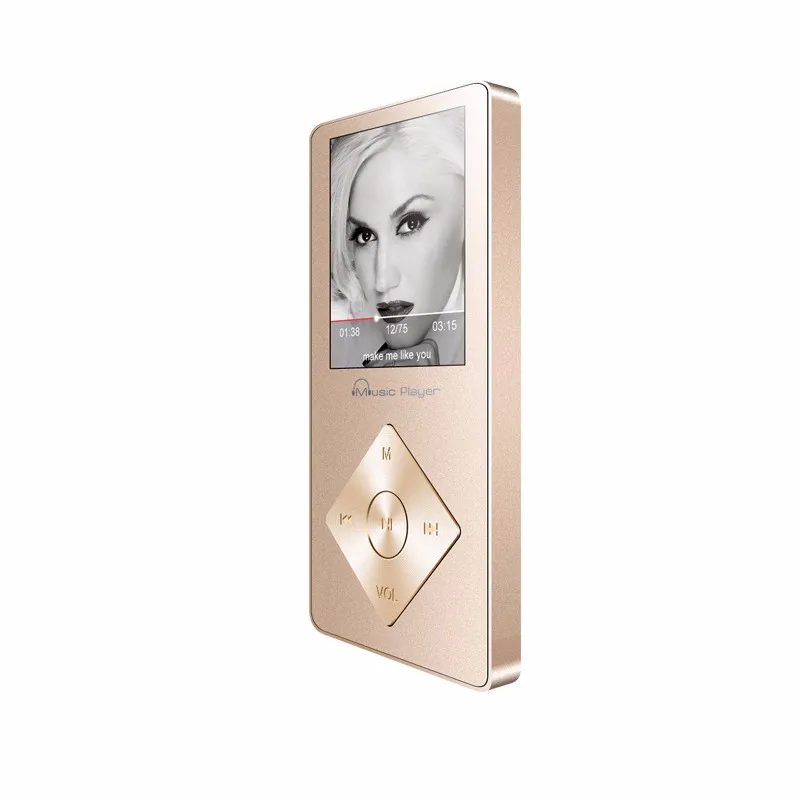 

IQQ X08 HIFI MP3 Player Private Model 1.8inch Screen 8GB Expandable to 32GB with Speaker FM Voice Recorder Music Player