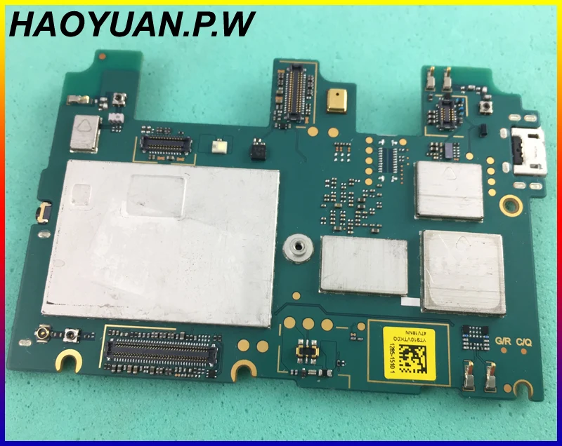 

HAOYUAN.P.W Original Working Unlocked Mainboard Motherboard Circuits FPC For Sony Xperia C3 D2502 MB Plate