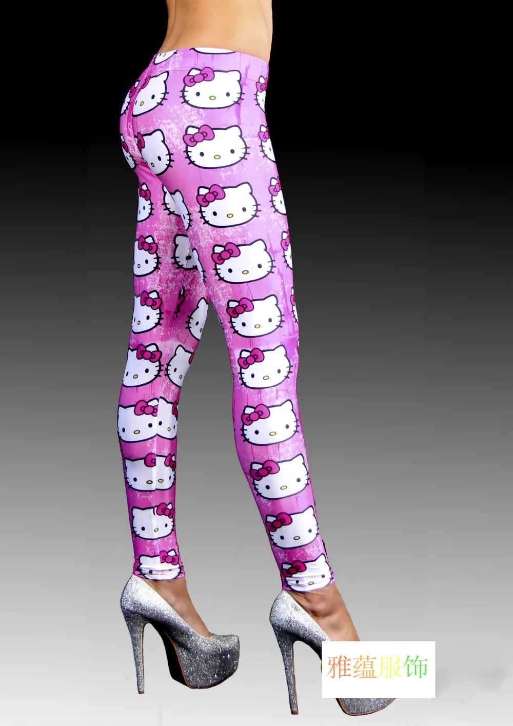 New Hello Kitty Sweetheart Sports Leggings Pants Feet Wild Fashion Hello  Kitty 1 Pc / Lot - Leggings - AliExpress