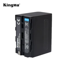 KingMa NP-F970 перезаряжаемые Батарея 6600 мАч NP F970 NPF970 Камера батареи для SONY MC1500C 190P 198 F950 MC1000C TR516 TR555