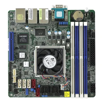 

Server motherboard AsrockRack c3558d4i-4l supports 8 hard disks
