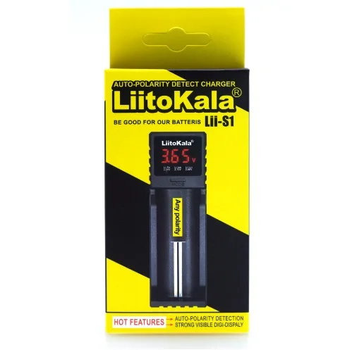 Liitokala lii-S1 18650 зарядное устройство батарея для Lipo перезаряжаемые батареи ni-CD 26650 AA AAA, автоматическое обнаружение полярности