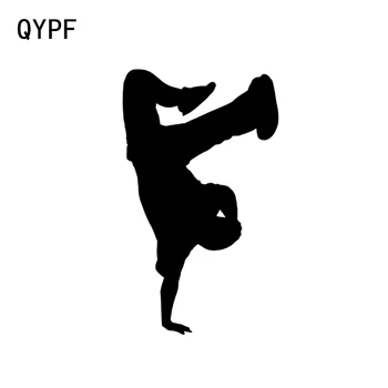 

QYPF 8.1*13.7 Aerobic Exercise Break Street Dancing Decor Car Sticker Decals Vinyl Accessories C16-2219