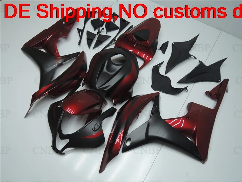 Обтекатель для Honda CBR600RR 08 Abs обтекатель комплект CBR600 RR 2007 - 2008 черный красный