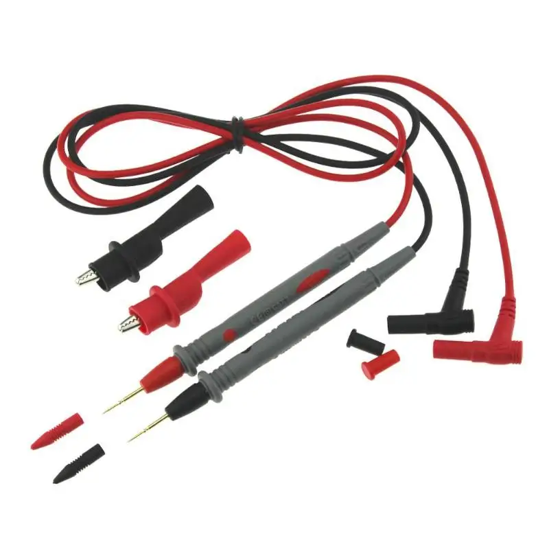 

PT1005 10A Universal Probe Test Leads for Multimeter with Alligator Pliers Multi Meter Tester Lead Probe Wire Pen Cable