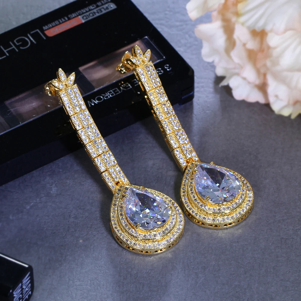 big water drop stone earrings (17)