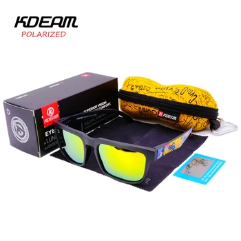 

Fashion Polarized Sunglasses for Men From KDEAM Brand Sport Sunglasses Men Design All-Fit Driving Mirror Sunglass Eyewear 2501