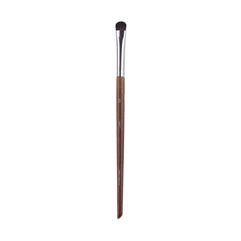 

Brand #210 Small Round Eye Shader Brush Natural Wood Detail Eyeshadow Eyeliner Brush Makeup Tool