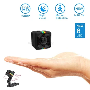 

Roreta SQ11 mini camera 1080P HD Sport DV DVR Monitor Concealed camera SQ 11 night vision micro small camera Mini camcorder