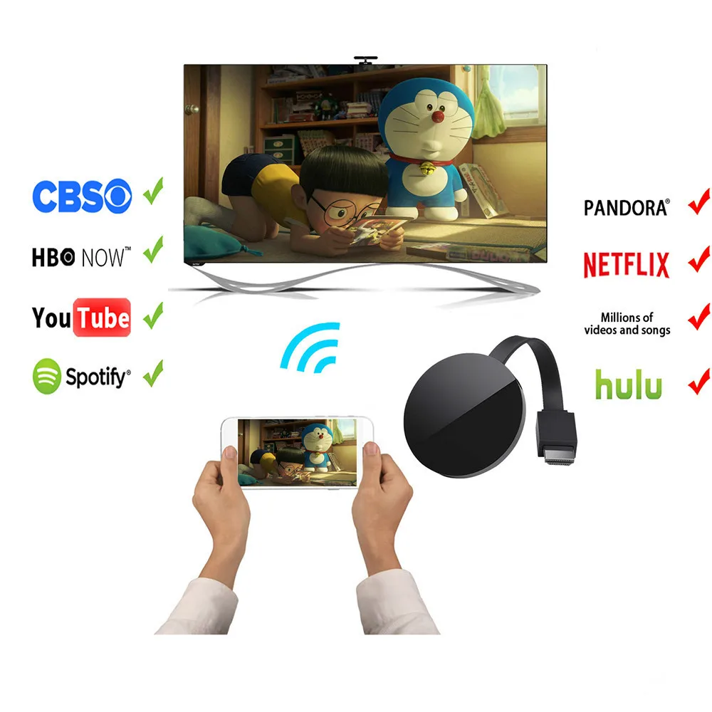 YKSTAR New Hot G2/G5 TV Stick for Netflix YouTube for Android tv Miracast HDMI Display Dongle vs Mirascreen anycast|TV Stick| - AliExpress