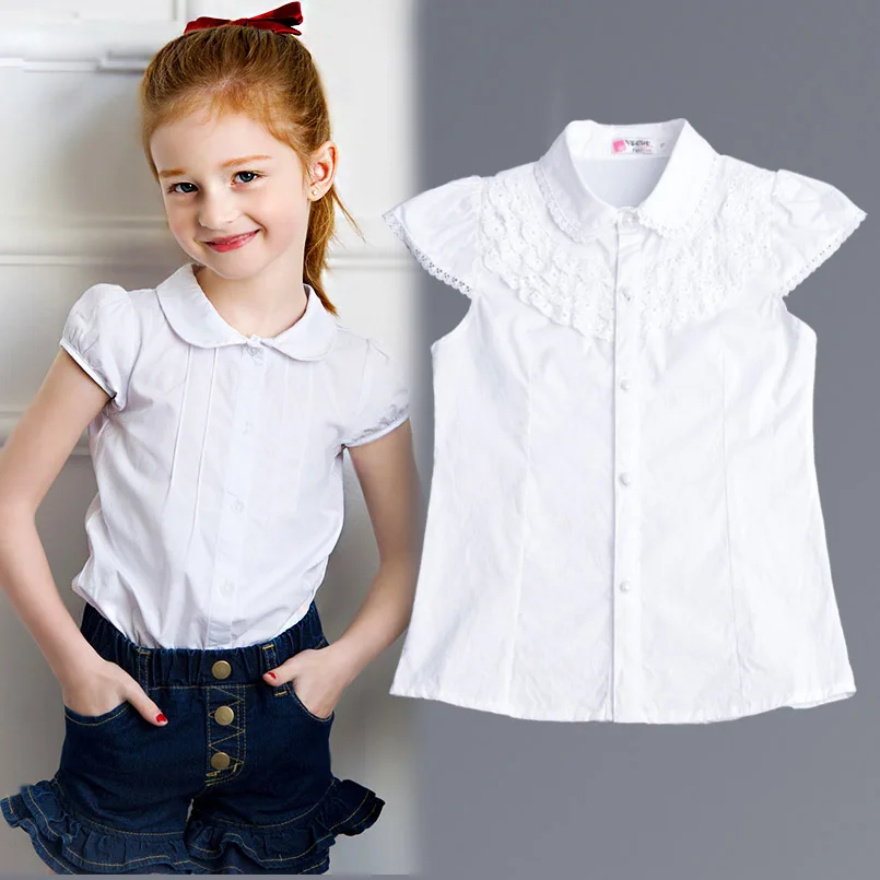 Online Buy Wholesale baby girl white blouse from China ...