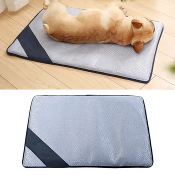 

S/M Pet Summer Soft Self Cooling Mat Pad Kennel Sleep Cushion for Cat Dog