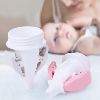 

Breast Pumps Accessories Baby Feeding Breast Milk Storage Bags Clip Adapter