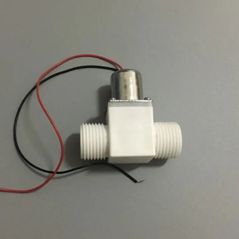 EBOWAN G1/2'' Plastic Pulse Solenoid Valve Electric water valve DC 3.6V 6V