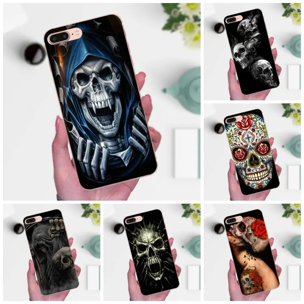 

Grim Reaper Skull Skeleton For Xiaomi Redmi Note 2 3 3S 4 4A 4X 5 5A 6 6A Pro Plus New Print Phone Accessories Case