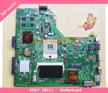 Laptop mainboard k54ly main board rev2.0/rev: 2,1 fit für asus k54ly k54hr x54h notebook pc