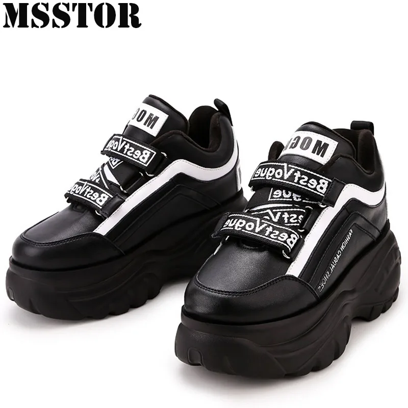 MSSTOR 2018 Winter Sneakers For Women Height Increasing Women's Running Shoes Athletic Walking Ladies Sport Shoes Woman Brand