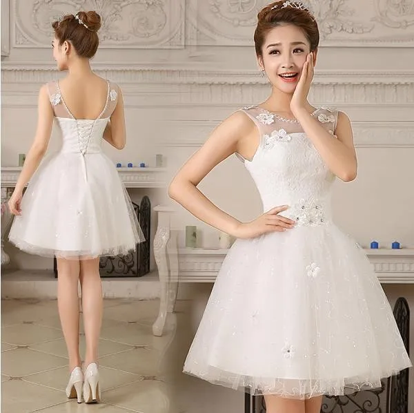 Fashionable-Sweet-Flower-Short-Wedding-dress-2014-White-vestido-de-noiva-wedding-dresses-casamento-robe-de (1)