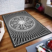 3D printed carpets Modern living room bedroom Carpet Nordic style Geometric patterns Sofa coffee table bedside Nonslip floor mat