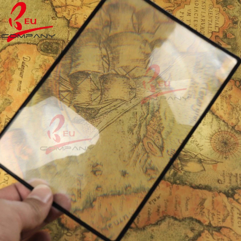 

Wholesale New Arrival 3X Magnification Magnifier XL Full Page Magnifying Sheet Fresnel Lens
