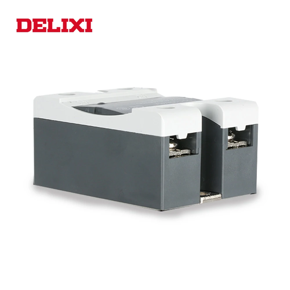 DELIXI твердотельные реле SSR-40DA 3-32 В постоянного тока до 24-480 В переменного тока модуль однофазный DC контроль AC SSR с CE сертификатом