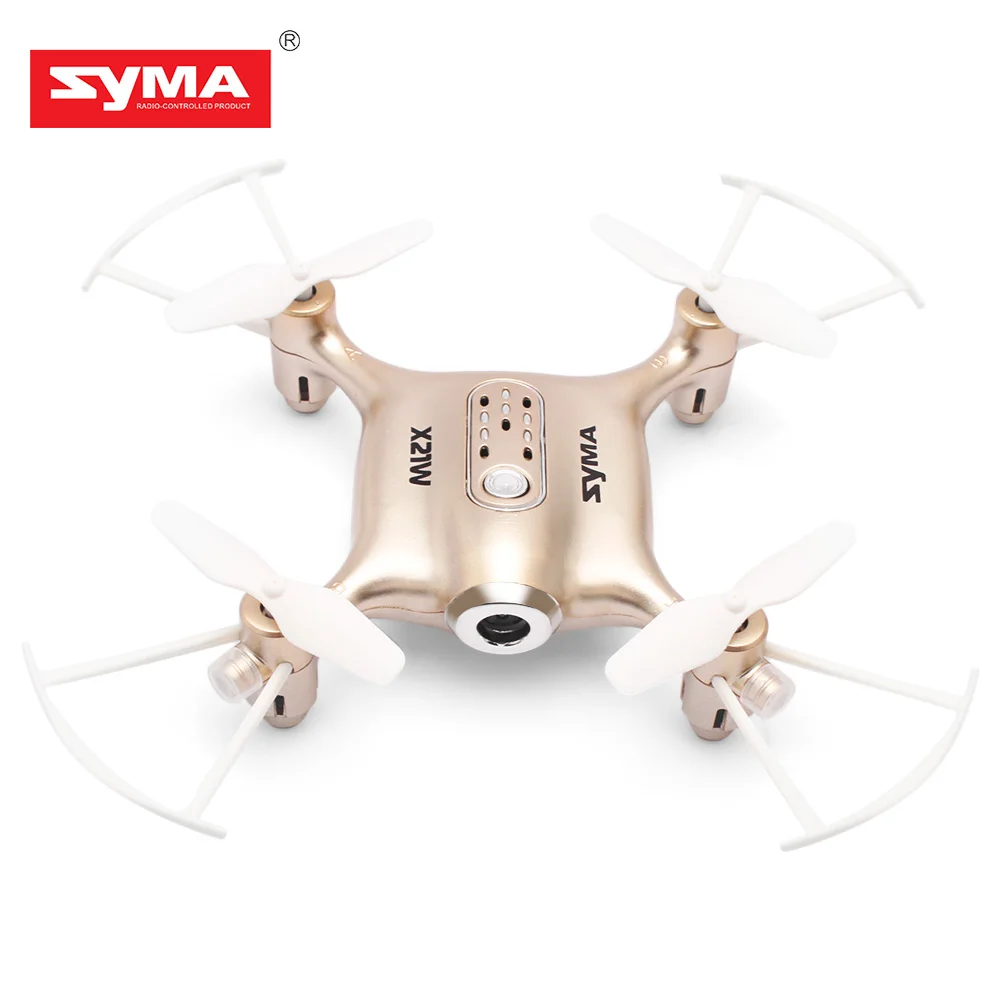 

SYMA X21W Micro RC Quadcopter Drones WiFi FPV 0.3MP Camera / /Altitude Hold / G-Sensor Mode WiFi APP Control Drone RTF Gifts Toy