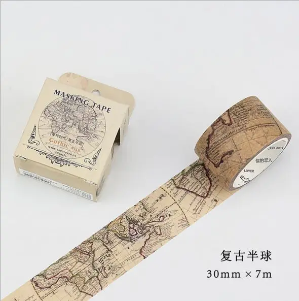 7M Starry Flight Series Washi Paper tape Diary decoration Album Masking tape