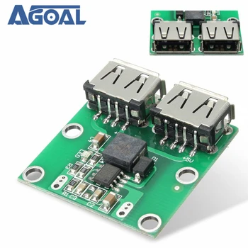 

Dual USB Output 6-24V To 5.2V 3A DC-DC Step Down Power Charger Module Converter
