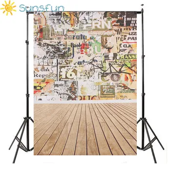 

Sunsfun Fabric Cloth Photo Studio Backdrop Wall Graffiti Photography Backdrops Cool Rock Photography Studio Backgrounds S-1025