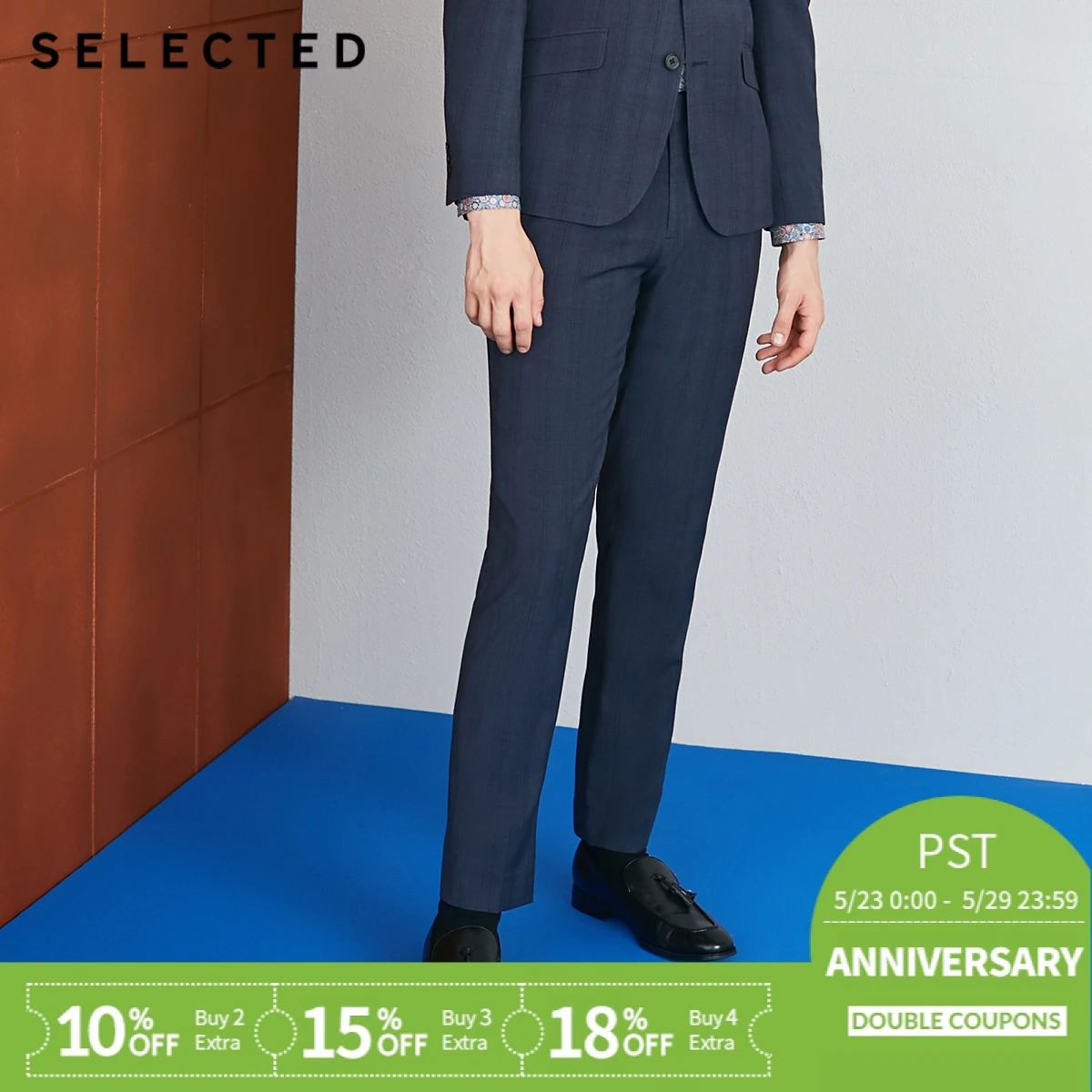 

SELECTED men cultivate morality of business suit pants T | 41836A502