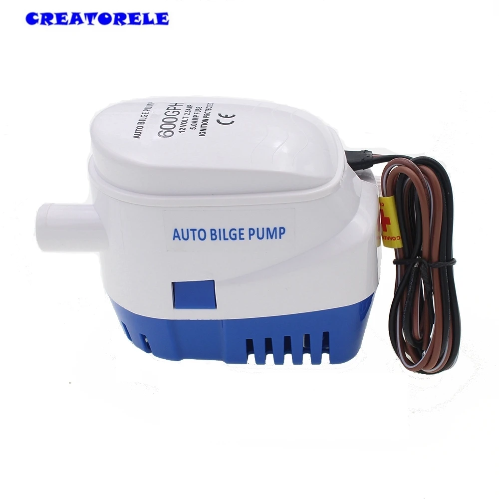 Dc12v/24v Electric For Boats Accessories Marin,automatic Bilge 600gph