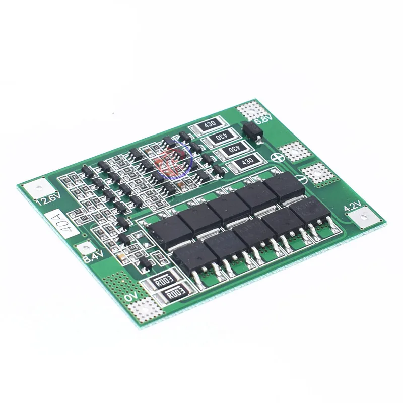 

4S 40A Li-ion Lithium Battery 18650 Charger PCB BMS Protection Board with Balance For Drill Motor 14.8V 16.8V Lipo Cell Module