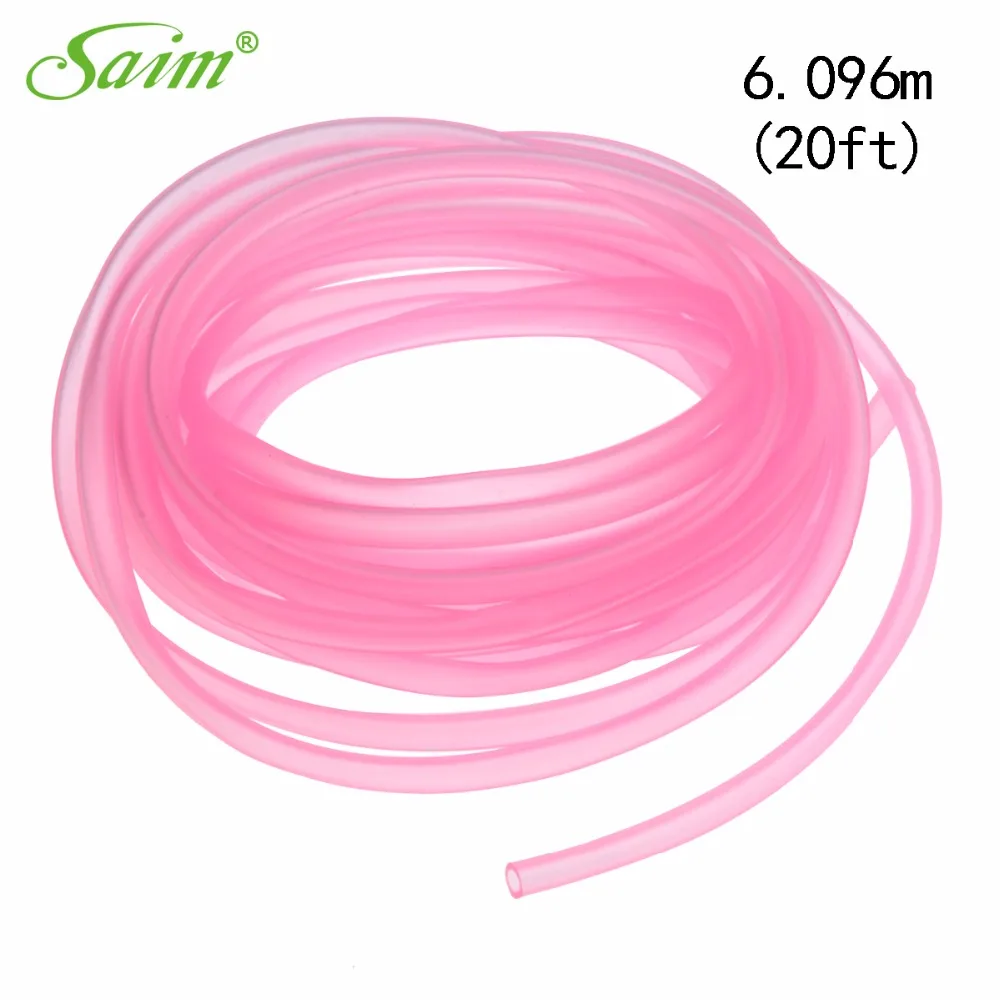 6.096m Tube Aquarium Air Bubble Stone Pump Tube Valve / Pump Oxygenated