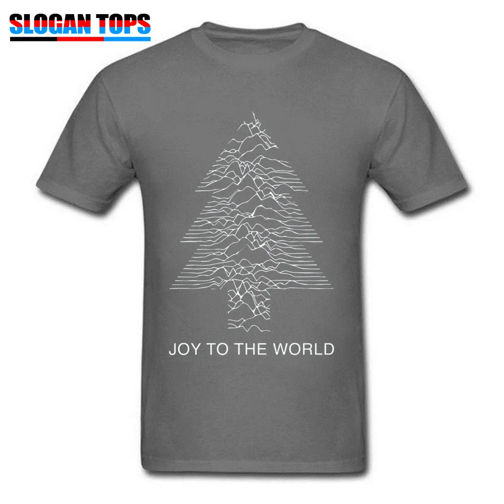 Новинка футболка для мужчин Joy To The World Мужская дивизион мужские футболки