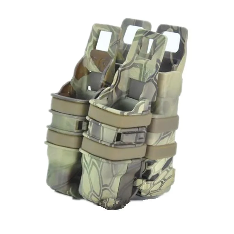 Tactical magazine pouch bag 2 in 1 Water Transfer FAST Magazine Holster Set A-Tacs 2in1 8 colors7 (1)