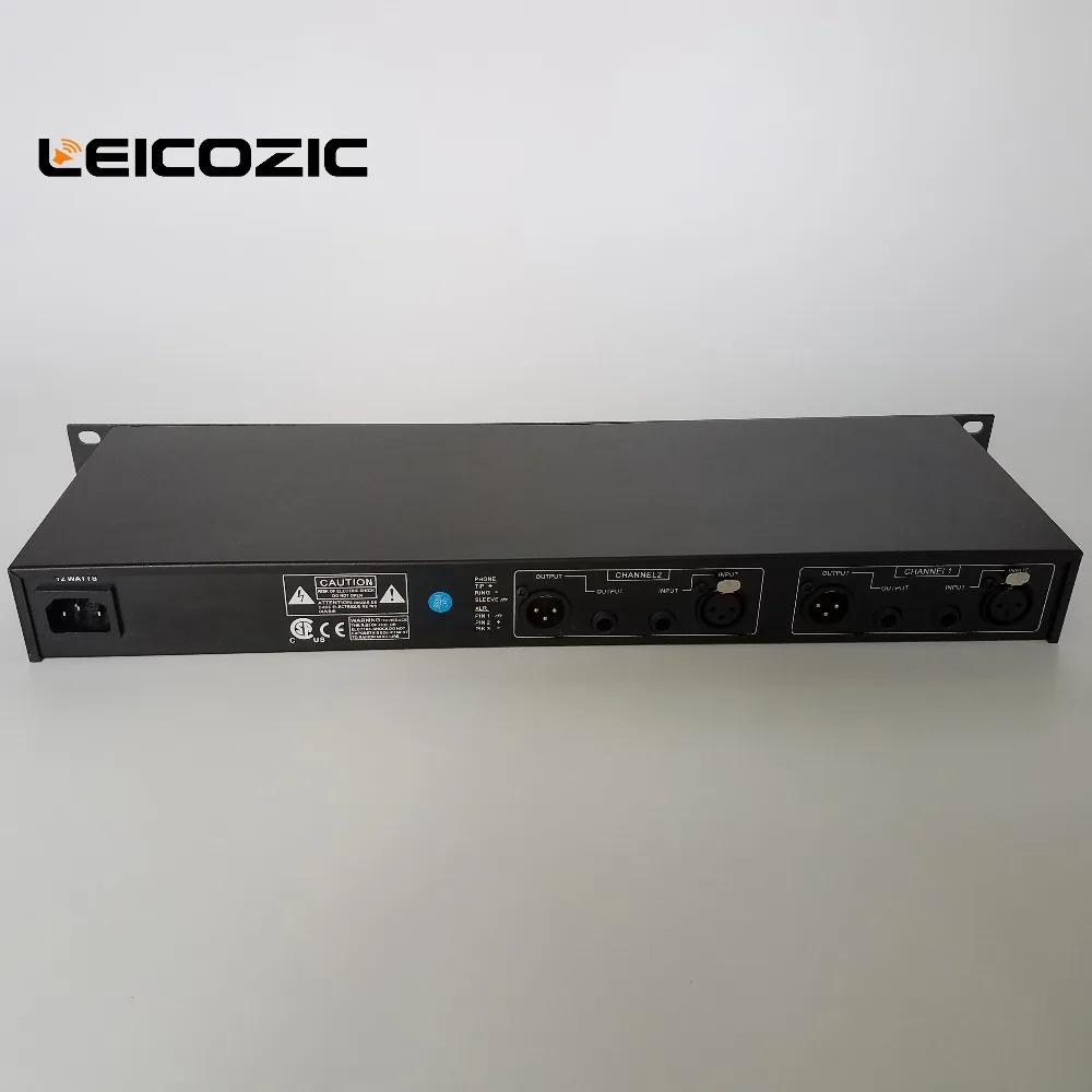 Leicozic EQ215 двухканальный 2x15 полосный стерео эквалайзер профессиональный