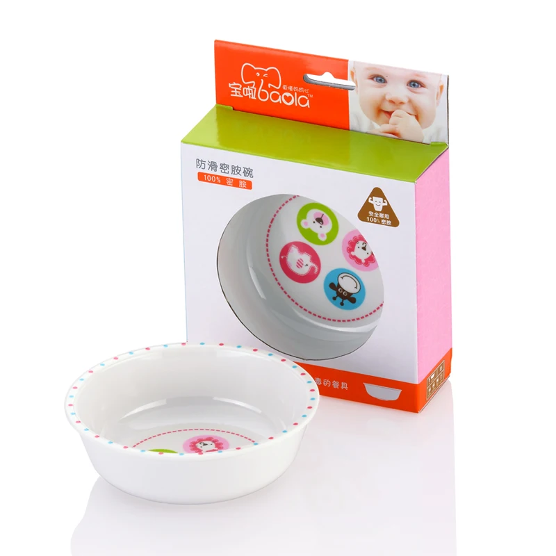 Baby Tableware Dish Bowl Children Dish Food Container Feeder Baby Feeding Bowl Anti Slip Spill-Proof Tableware For Children Baby (1)