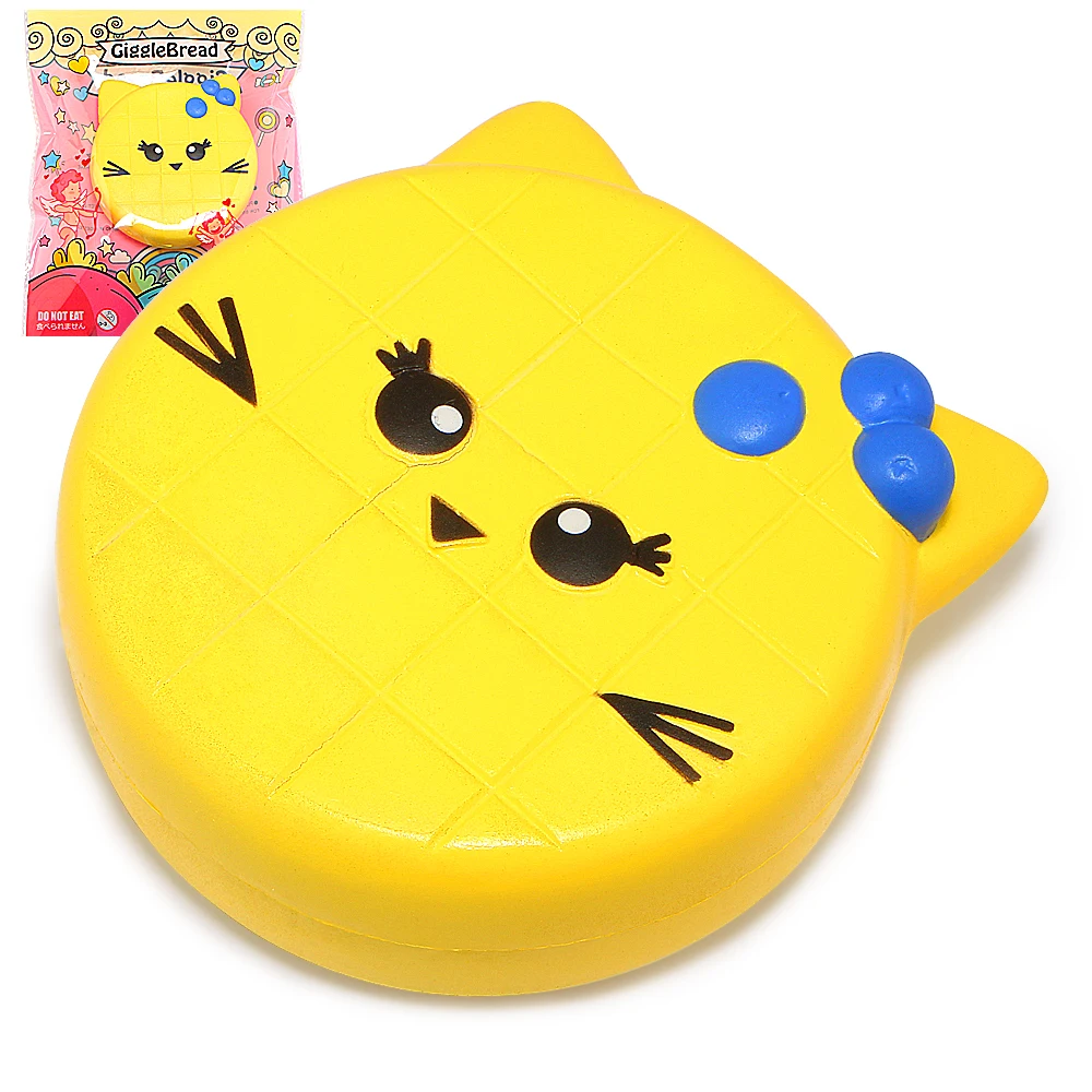 Jumbo торт мягкими Cat хлеб Squishies крем Ароматические замедлить рост Squeeze Игрушка